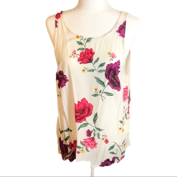 NWT Old Navy floral blouse L - Picture 1 of 6